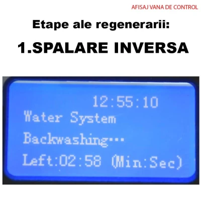 Dedurizator apa KEMAN 2-4 persoane, TKS 20 litri rasina,volumetric. CADOU : Filtru sediment + Tester Duritate (NOU) - Image 10