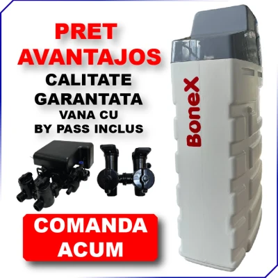 Statie Dedurizare - Dedurizator apa BoneX 29 litri - Cabinet