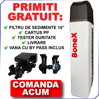 Statie Dedurizare apa - Dedurizator BoneX  23 litri  - Cabinet