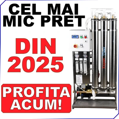 Reverse Osmosis 1000 l/h - Industrial demineralization for Brackish Water- EWRO 1000