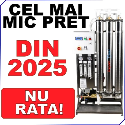 Osmoza Inversa 1250 l/h  - Demineralizare Industriala - EWRO 1250