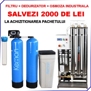 Pachet Osmoza 750 lh Dedurizator 75 l CLACK 01