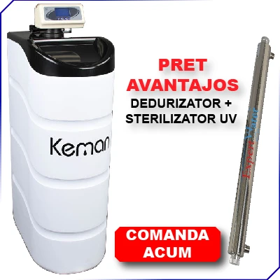 NOU! CEL MAI MIC PRET la Dedurizator apa TKS 25 si Sterilizator EWUV 55- OFERTA LIMITATA!