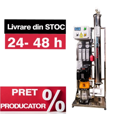 Osmoza Inversa 250 L/H - Demineralizare Industriala - EWRO 250 - 1-2 Piste Spalatorie auto - Image 2