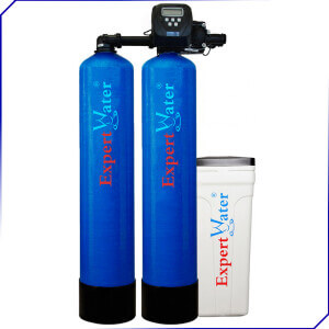 Sistem Duplex Alternat pentru Dedurizarea apei Expert Water 2 x 80 L - Clack SUA