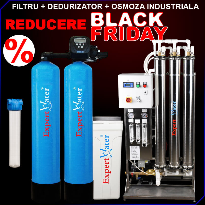 Pachet Osmoza 1000 l/h+ Dedurizator 100 duplex Clack + Filtru pentru SPALATORIE AUTO cu 7-8 piste SELF 3 Pachet Osmoza 1000 l/h+ Dedurizator 100 duplex Clack + Filtru pentru SPALATORIE AUTO cu 7-8 piste SELF