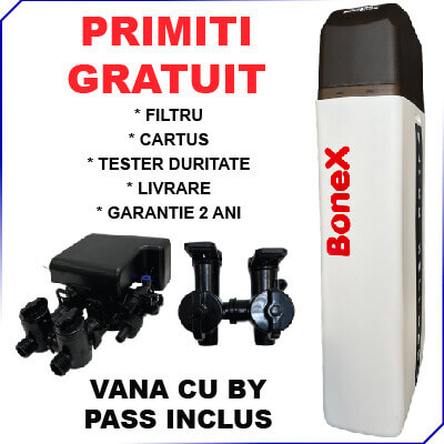 Statie Dedurizare apa - Dedurizator BoneX  23 litri  - Cabinet