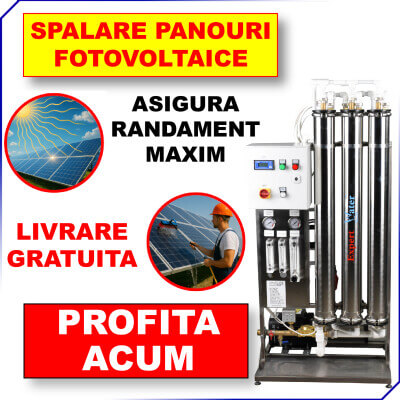 Sistem Osmoza Spalare Panouri Fotovoltaice EWRO 1000 l/h