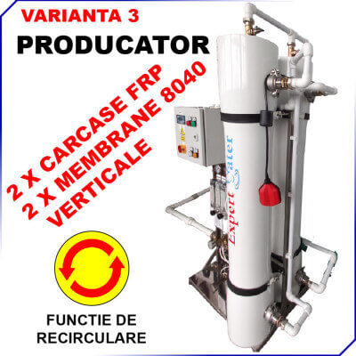 Osmoza Inversa 2000 l/h - Demineralizare Industriala EWRO 2000 - Image 3