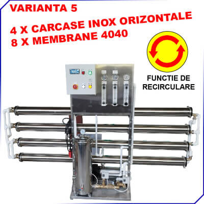 Osmoza Inversa 2000 l/h - Demineralizare Industriala EWRO 2000 - Image 5