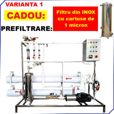 Osmoza Inversa 5400 l/h - Demineralizare Industriala EWRO 5400