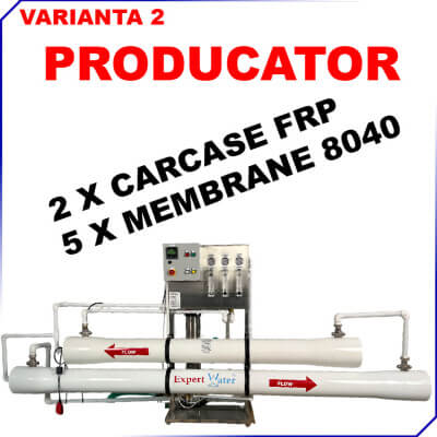 Osmoza Inversa 7000 l/h - Demineralizare Industriala EWRO 7000 - Image 2