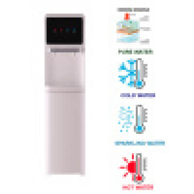 Dozator apa Expert Water cu sifon - Apa rece - Apa calda -  RO 400 EWSHC - White - Image 2